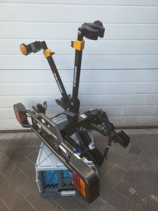 Bagażnik rowerowy Spinder Hawk 2 rowery rozsuwane lampy