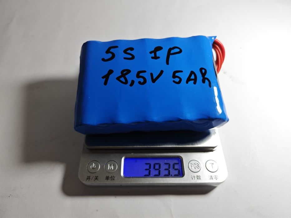 Li-ion аккумулятор 5S 1P 18V 5000 mAh для коптера из элементов Samsung