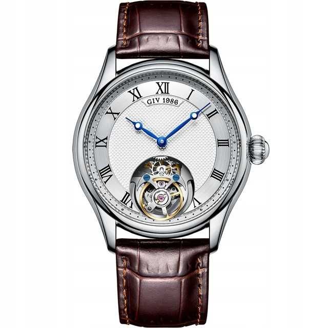 Elegancki Zegarek Męski GIV 88-T09 Tourbillon