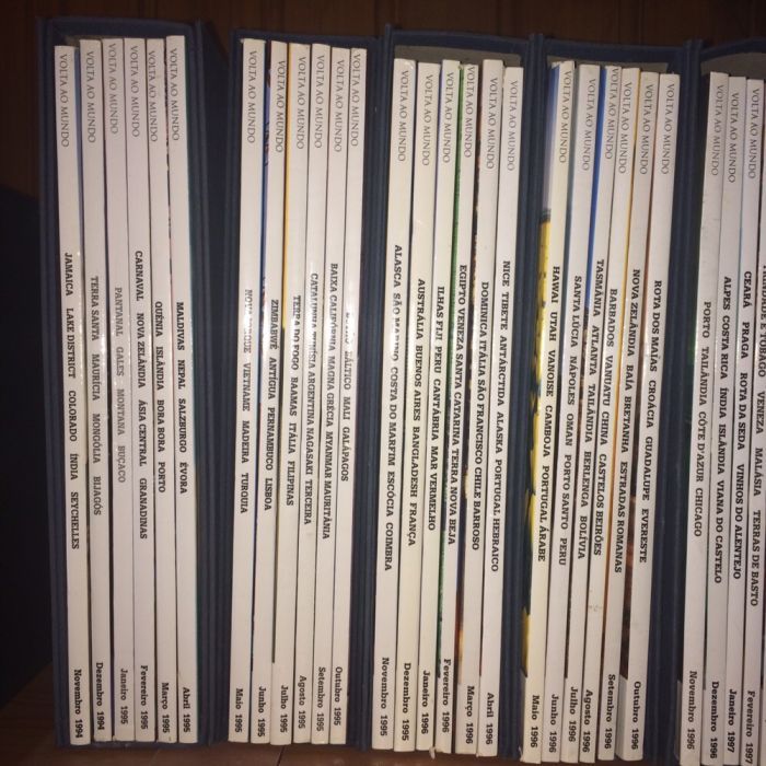 Revistas Volta Ao Mundo Publicação sobre viagens