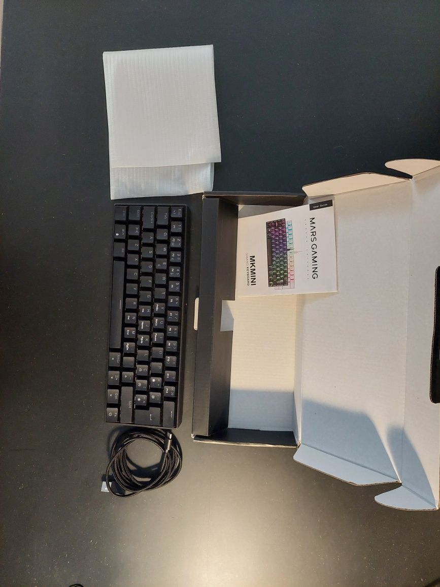 Teclado Gaming Mars Gaming MKMINI – Mecânico, Layout PT, Red Switches