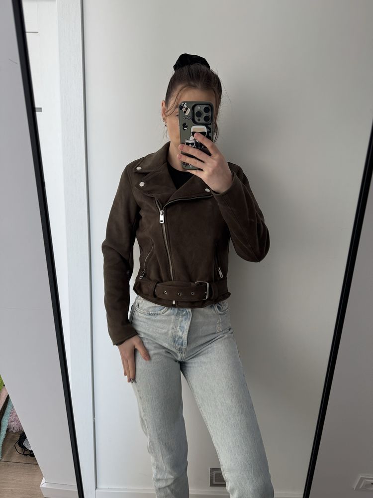Kurtka ramoneska khaki New Look