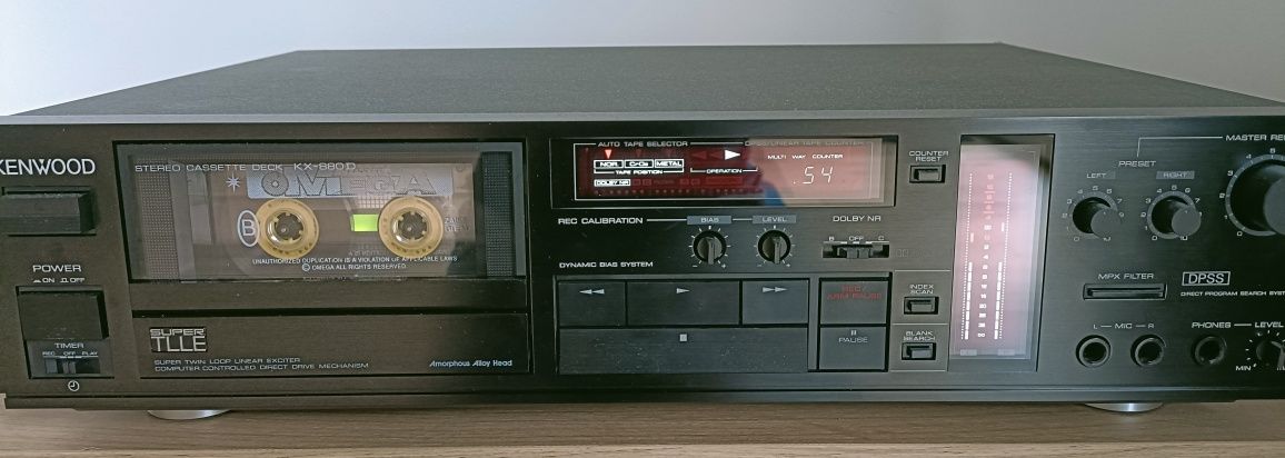 Magnetofon deck Kenwood KX-880D