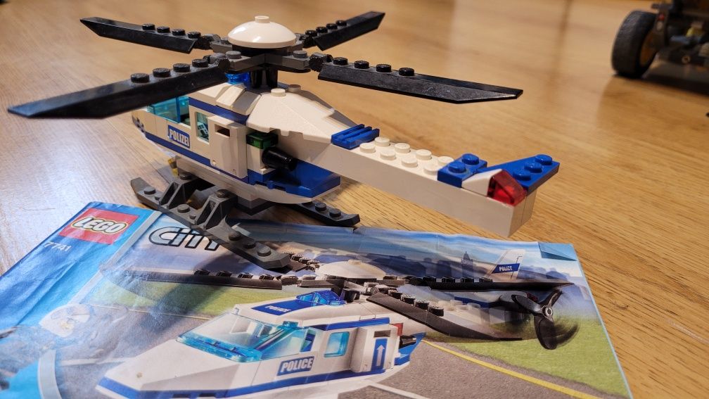 Klocki lego Samolot i helikopter lego 2 zestawy  3178 i 7741