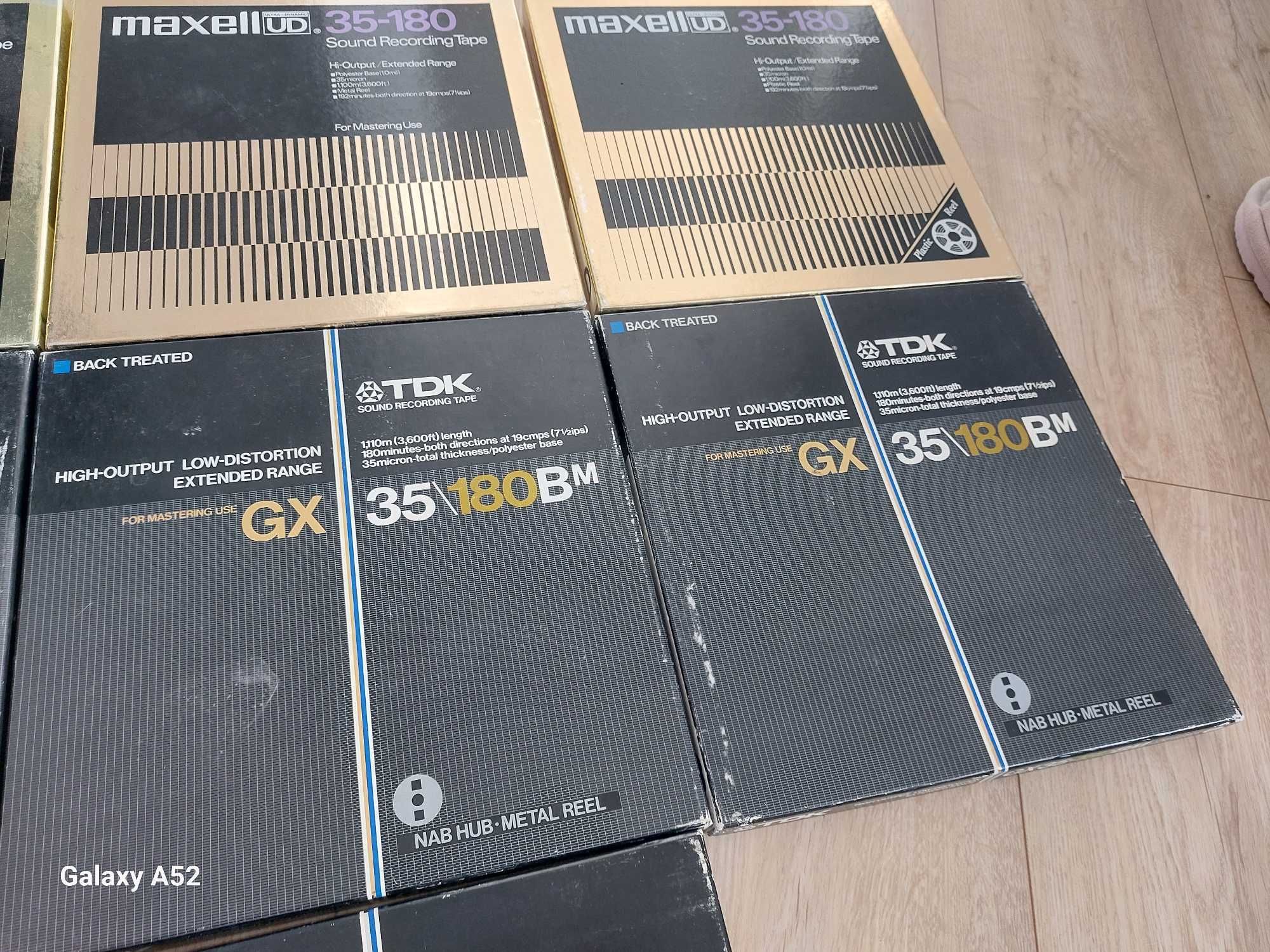 Maxell , Tdk UD 35-180 Taśma