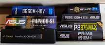 Caixas Motherboard Asus vazias