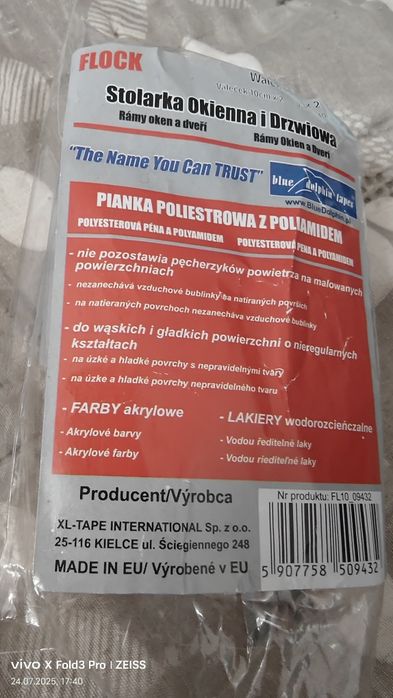 Blu dolphin wałek Glock malarski 10 cm.