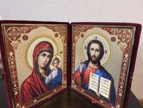 Ikona prawosławna. MB Kazańska. Pantokrator