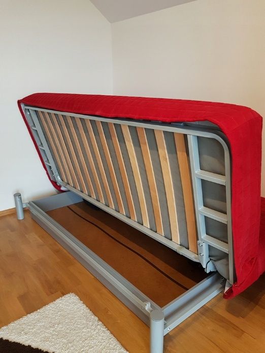 Dowóz za darmo Sofa Beddinge 140x200 kanapa łóżko zadbana King Size