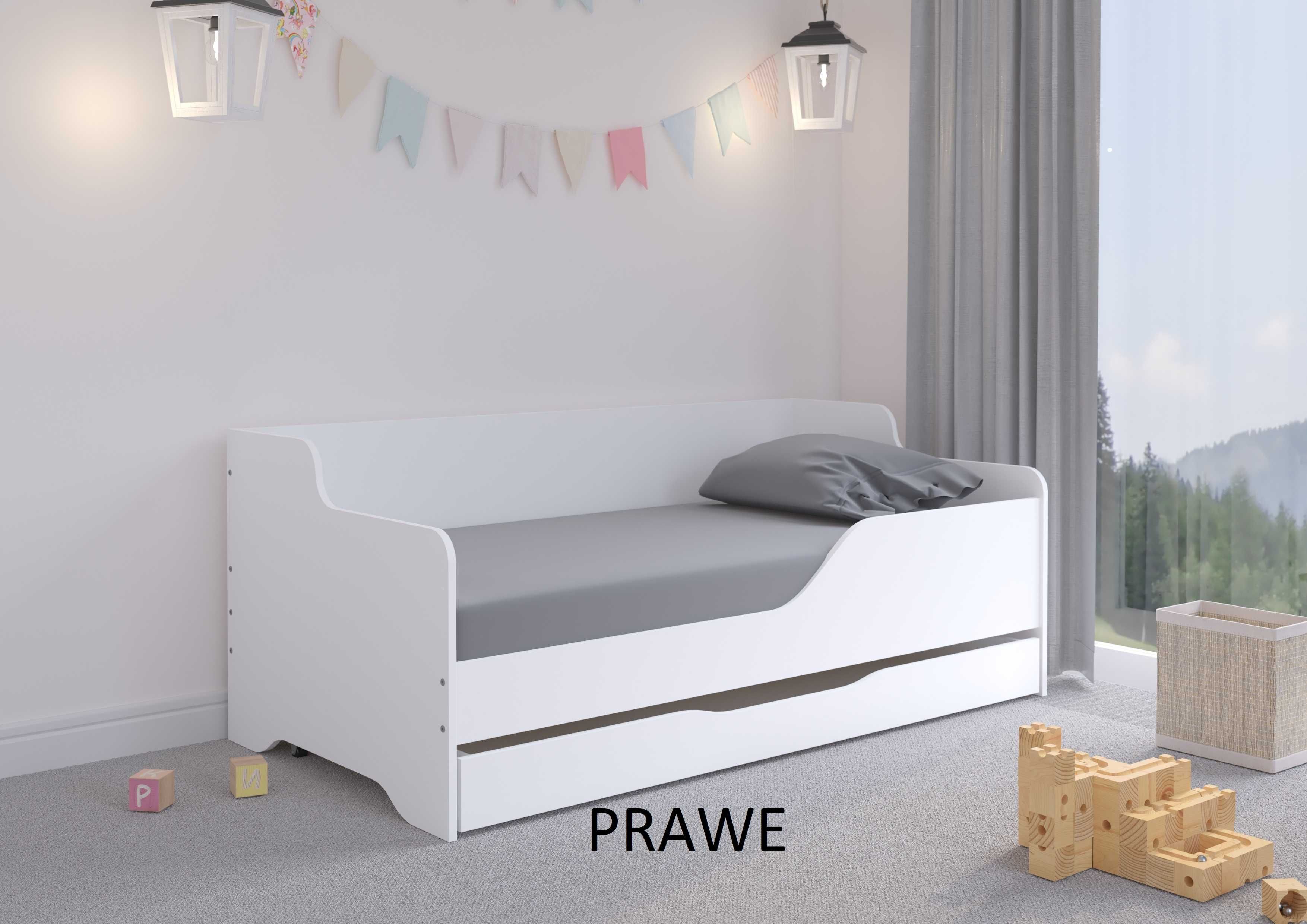 Łóżko dziecięce LILU 160x80 PODWÓJNE z funkcją spania+materace GRATIS!