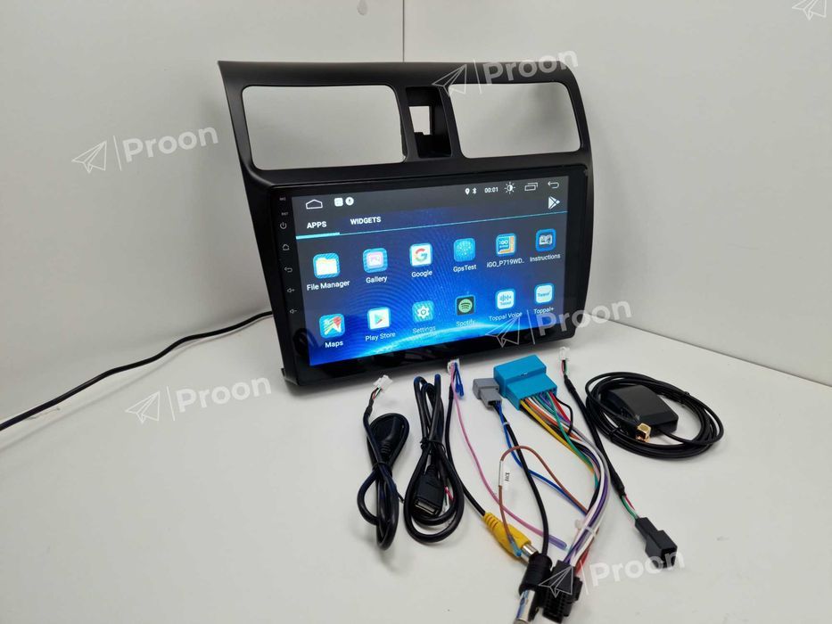 Auto Radio Suzuki Swift Android 2Din Ano 2003 até 2010