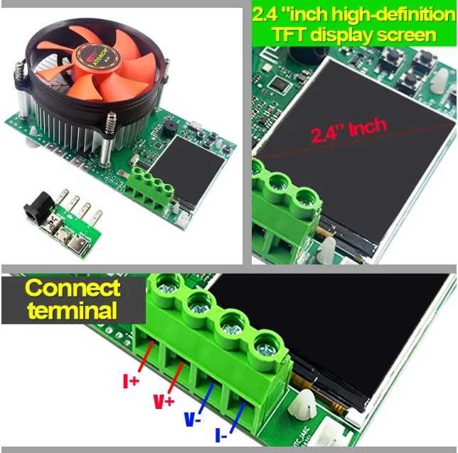 Testador Capacidade todo o tipo Baterias carga 150W