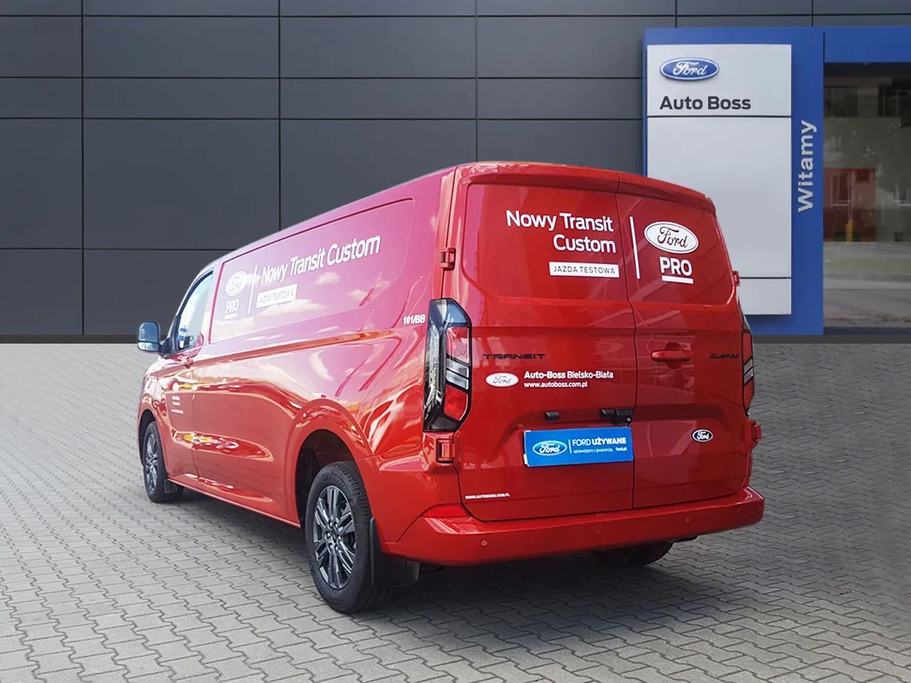 Ford Transit Custom  Limited, Krajowy, Automat, Leasing