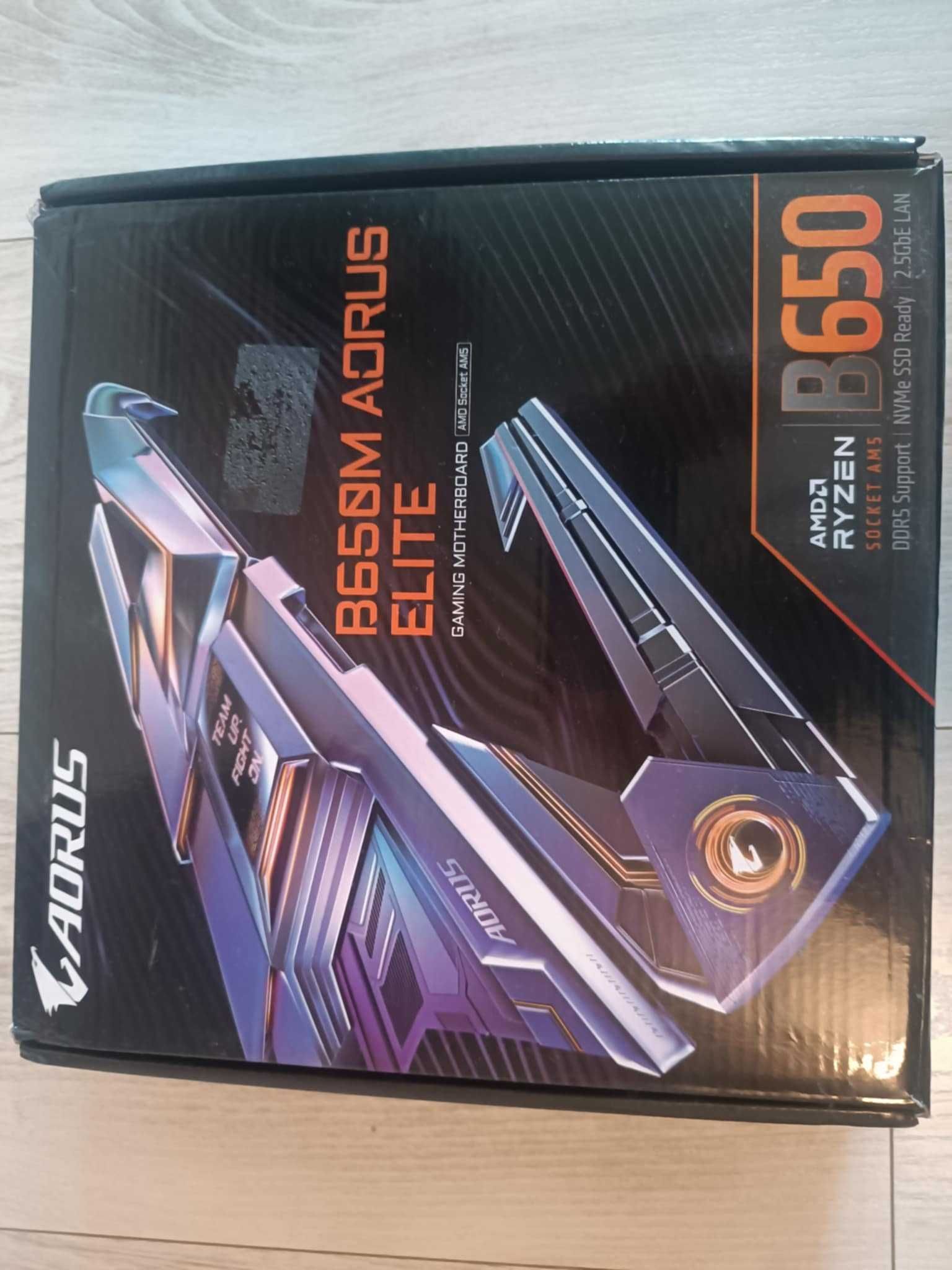 Gigabyte Płyta główna B650M AORUS ELITE AX AM5 4DDR5 HDMI/DP mATX