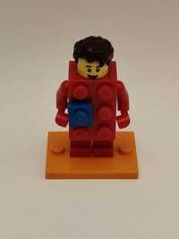 Minifigurka LEGO CMF 18 Czerwony Klocek