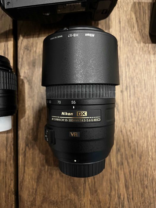 Nikon D5500 + Lentes DX 18-55mm e 55-300mm