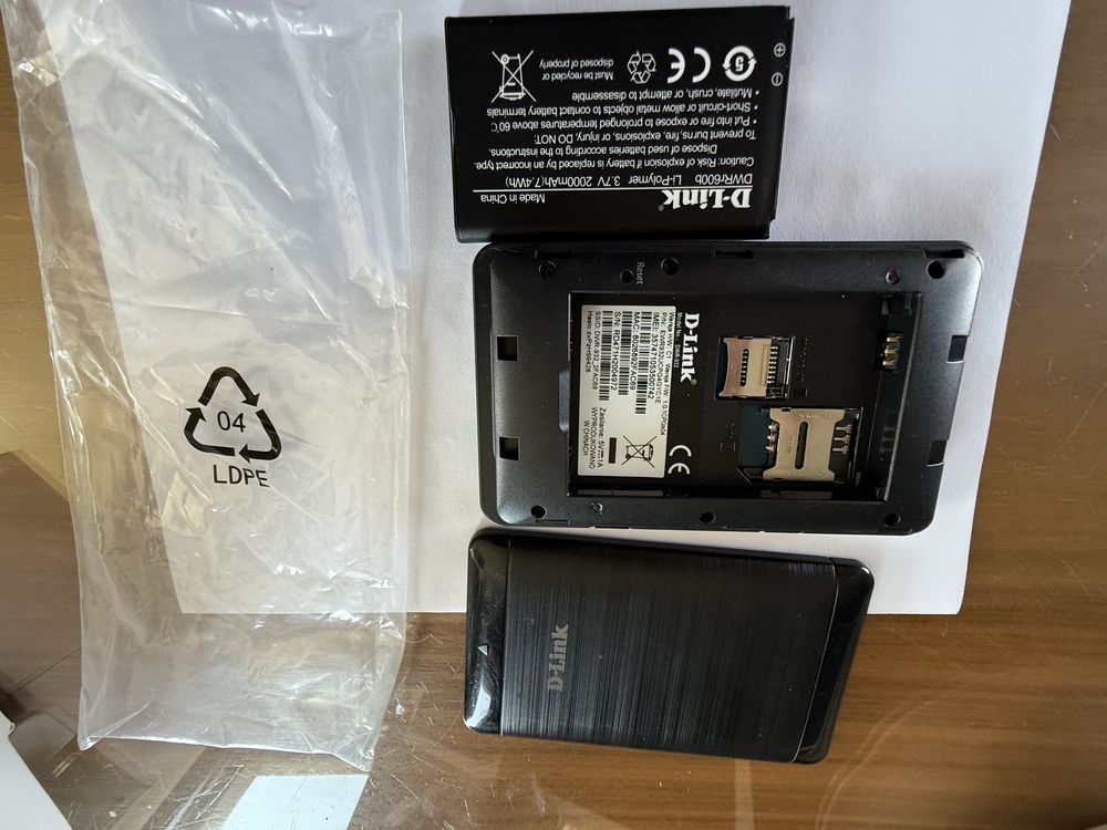 Router, Modem LTE na kartę SIM z WiFi D-Link E5785-92C Nowy Model