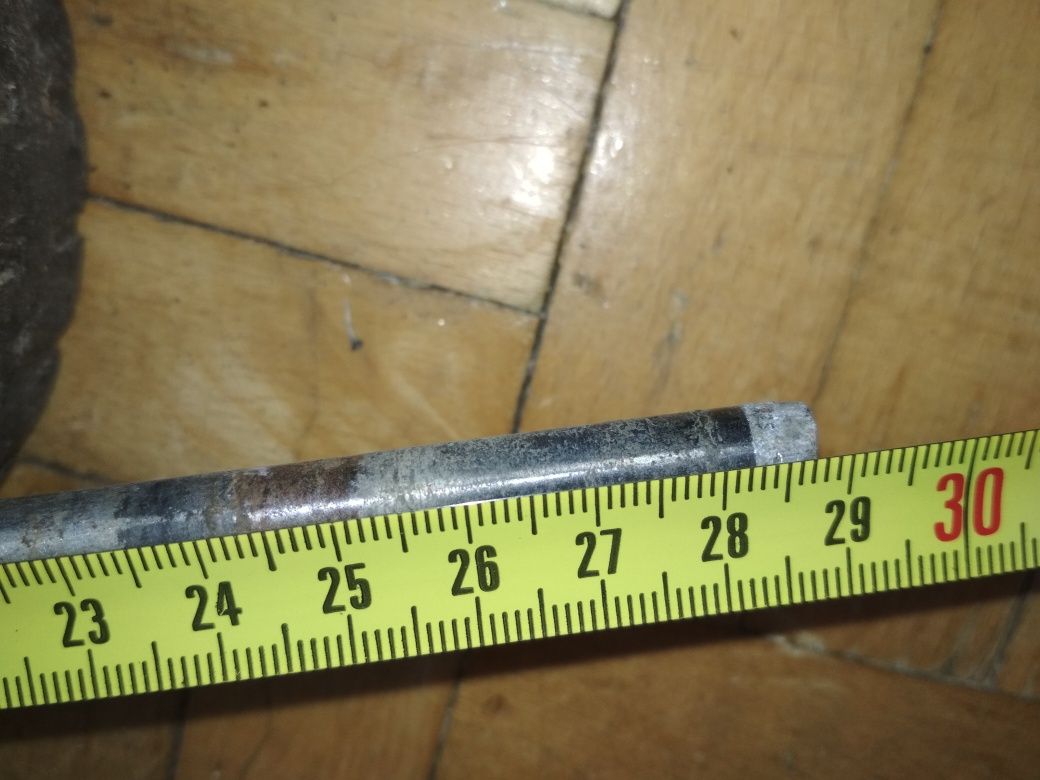 Plastikowe koła 13cm + osie do kosiarki