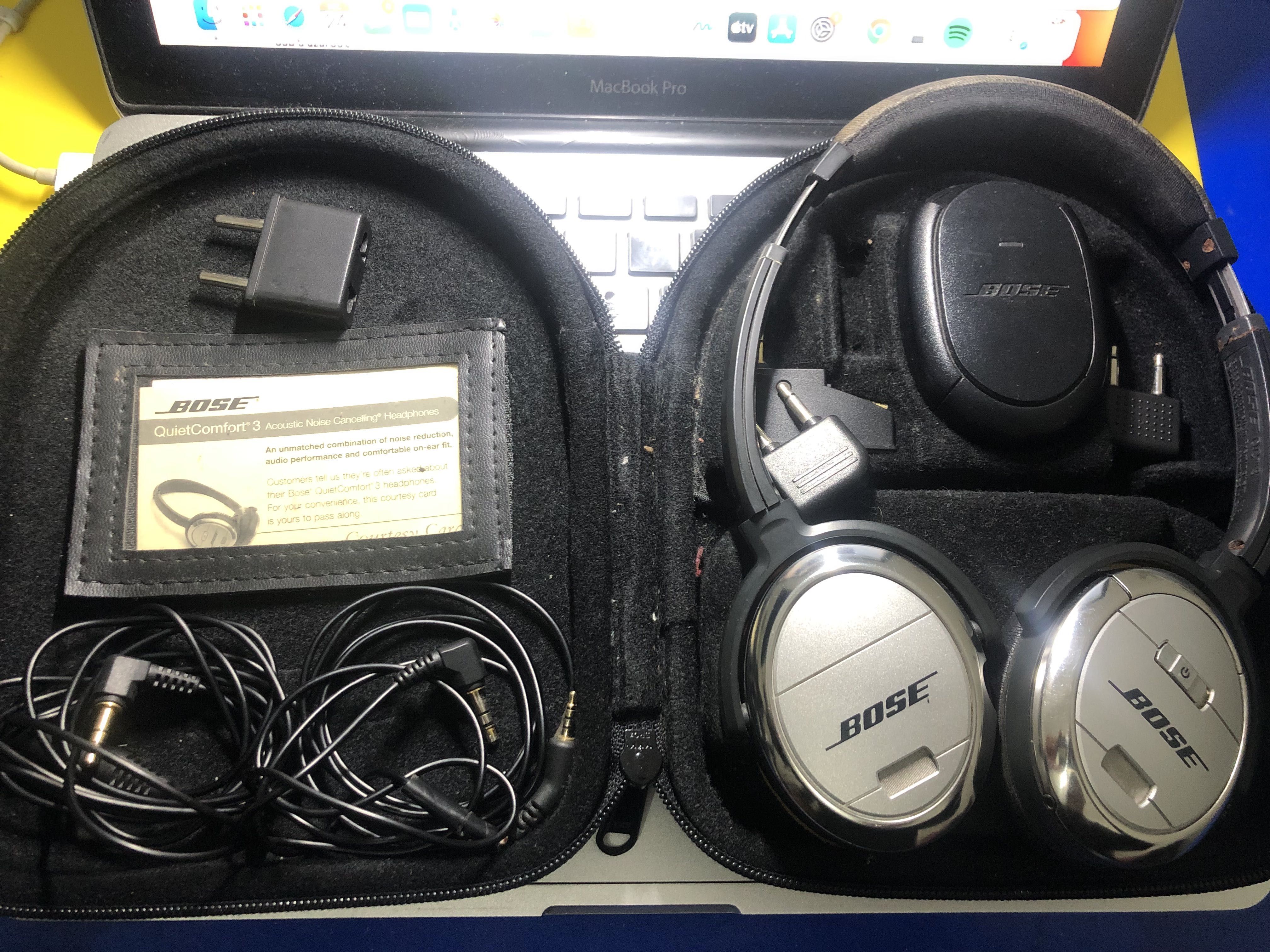 Fones Bose QuietComfort® 3 Acoustic Noise Cancelling™