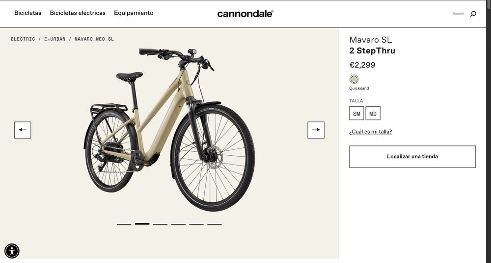 Cannondale Mavaro Neo SL 2  (Bicicleta elétrica)