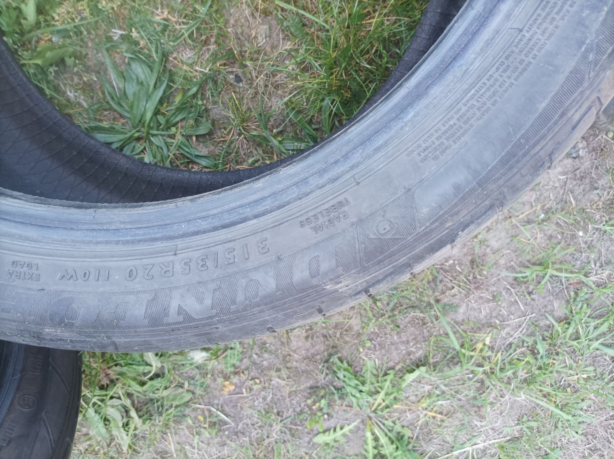 Opony letnie 315/35 R20