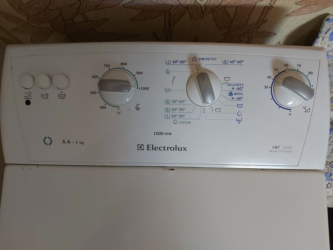 Cтіральна машина Electrolux EWT 1010. Made in France.