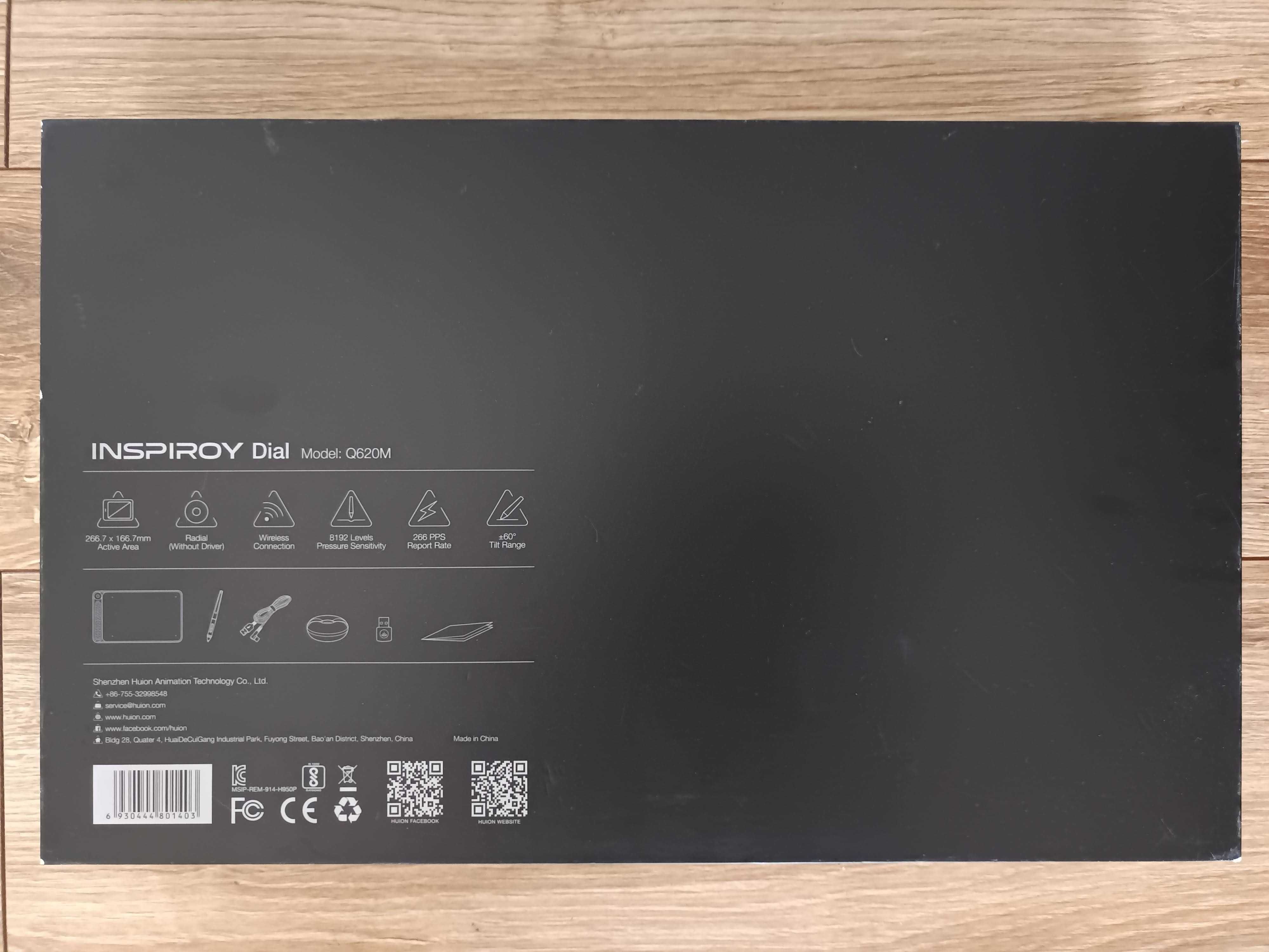 Tablet graficzny Huion Inspiroy Dial Q620M