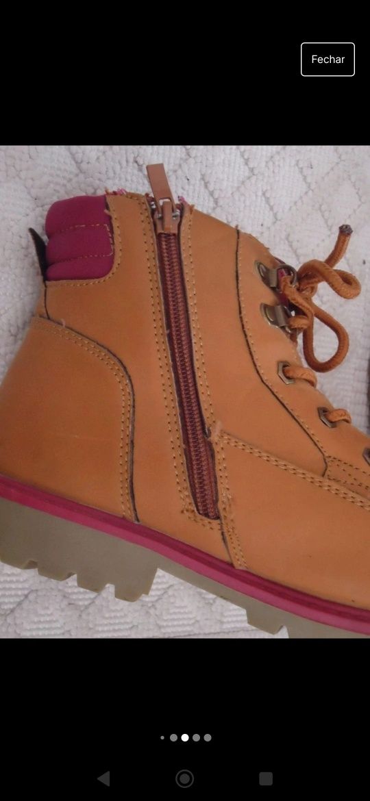 Botas tipo Timberland mulher 36