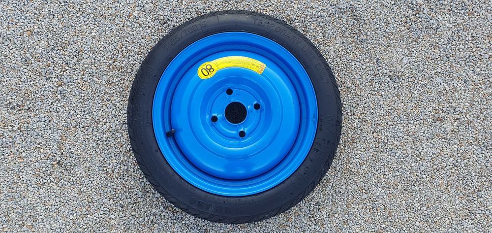 Koło Dojazdowe - CHEVROLET 4x114,3 , et-44 , ot-57 KUMHO R15/125/70