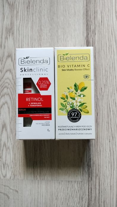 Zestaw kosmetyków Bielenda – Retinol + Witamina C