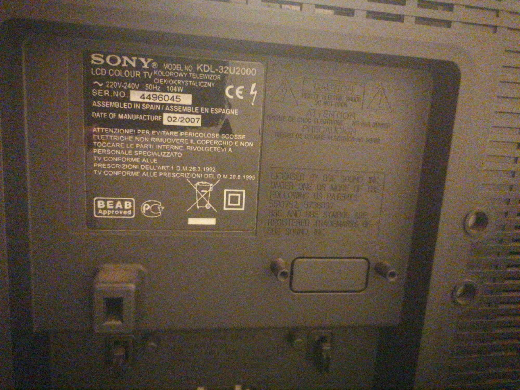 Televisão Sony KV-28FX68E