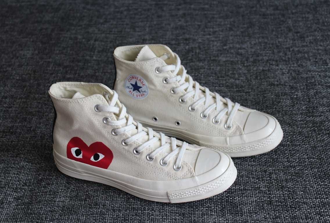 Кеди Comme des Garcons Play x Converse Chuck Taylor 70 Ориг 40-40.5р