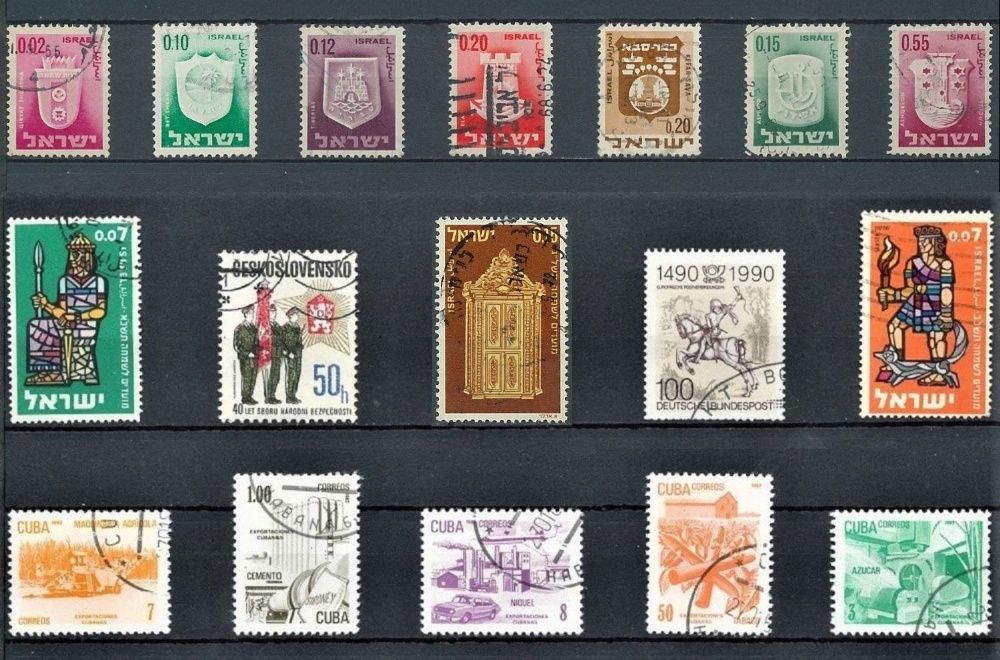 Почтовые марки/Поштові марки/Альбом почтовых марок (Тематика разная)