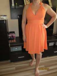 Nowa pomarańczowa sukienka Orsay roz.36