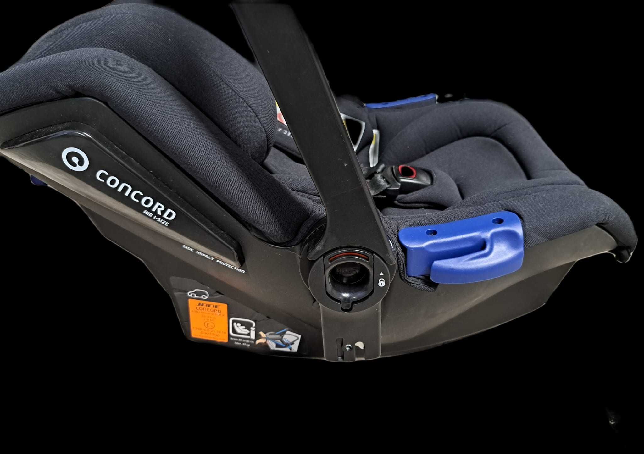 Trio Concord NEO : Carrinho de Passeio, Alcofa e Ovo com Isofix