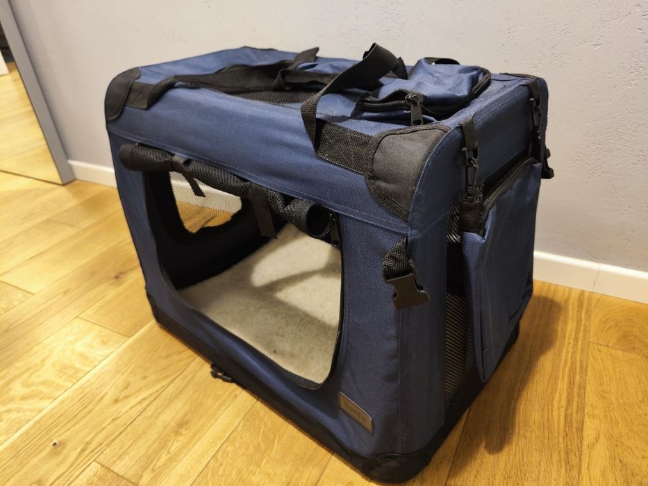 Transporter kennel składany Lionto rozm. M - Stan idealny!