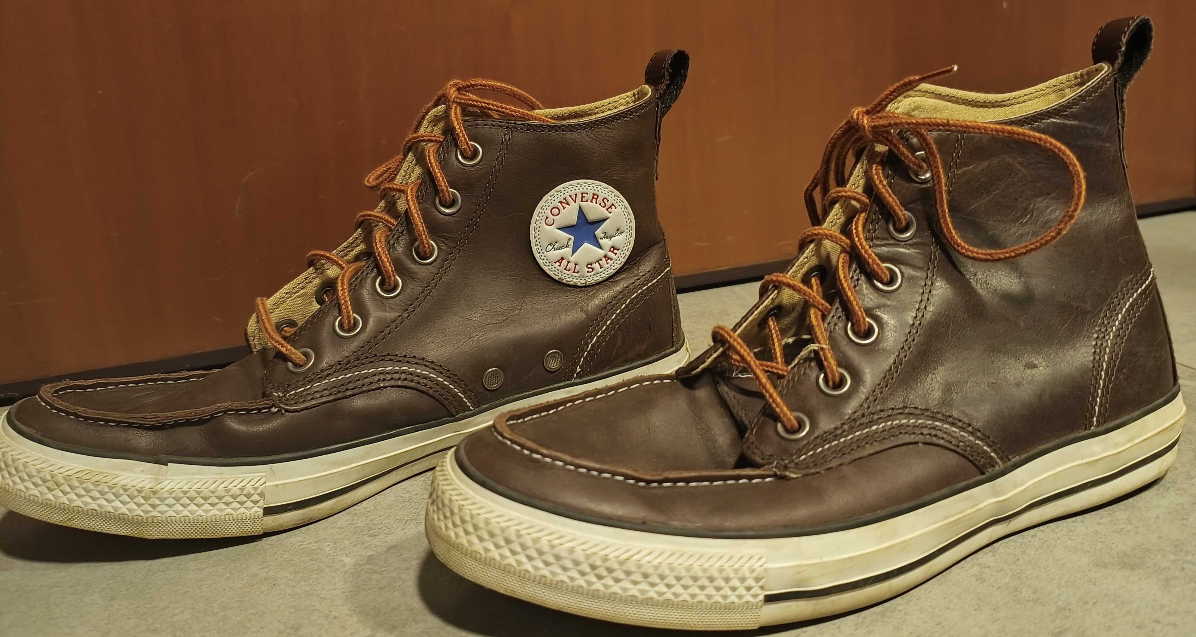 converse chuck taylor all star classic boot hi top chocolate 43