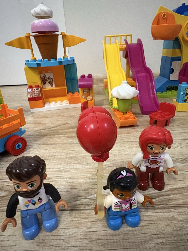 Lego duplo 10840 wesole miasteczko DUZY ZESTAW