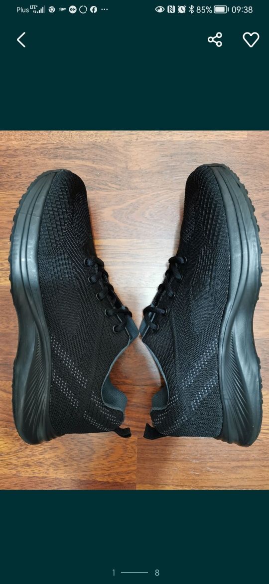 Super Lekkie Wygodne Adidasy Męskie Na Codzień Do Biegania