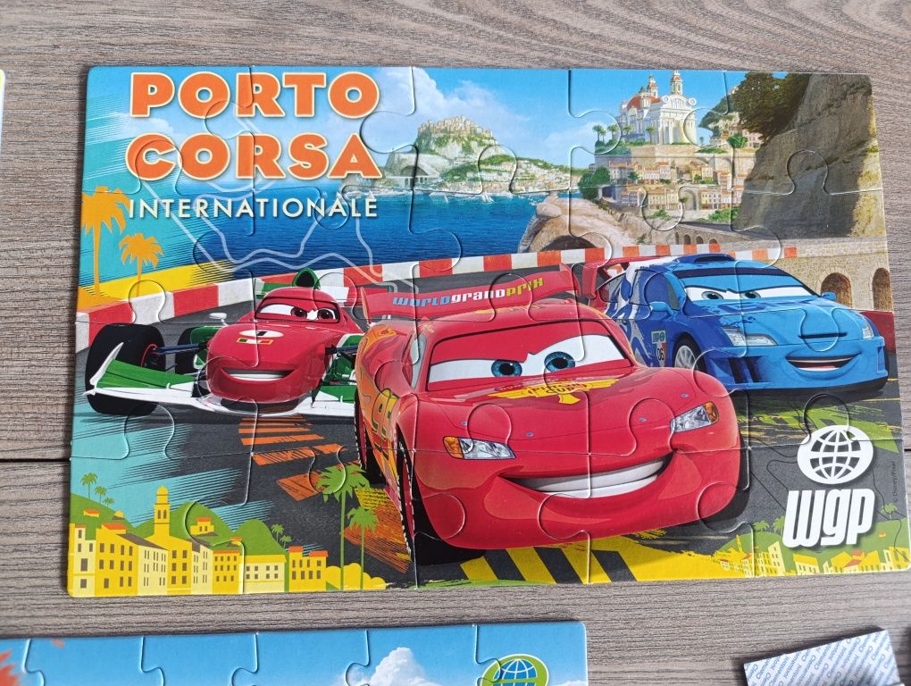 Puzzle Cars 3 w 1 oraz gra memory