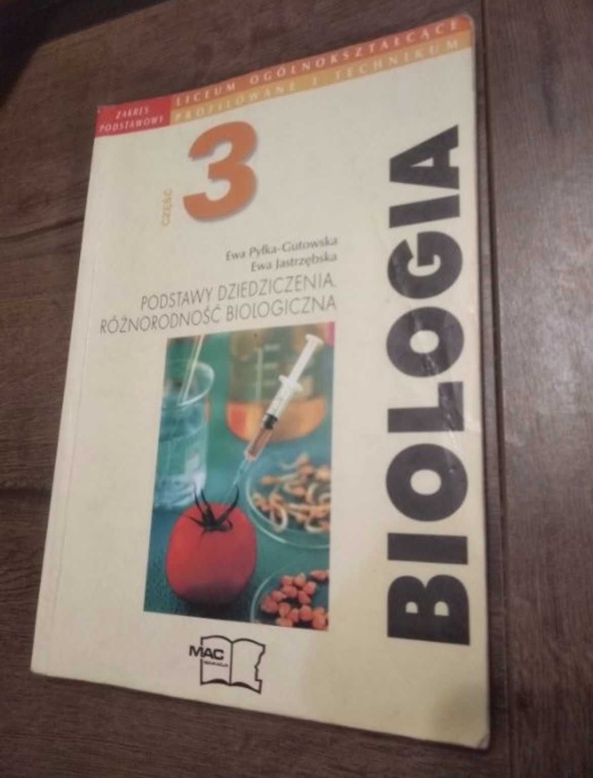 BIOLOGIA cz.3. Podstawy dziedziczenia/ Podręcznik/ MAC edukacja