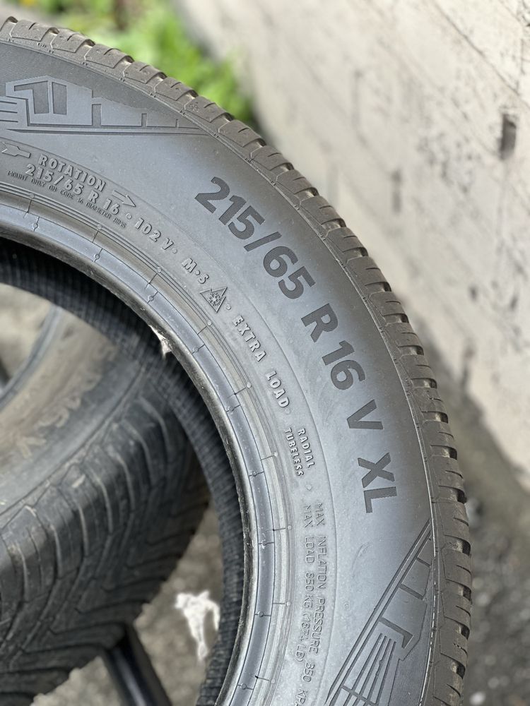 Continental Allseasoncontact 215/65 r16 2020 рік 7мм