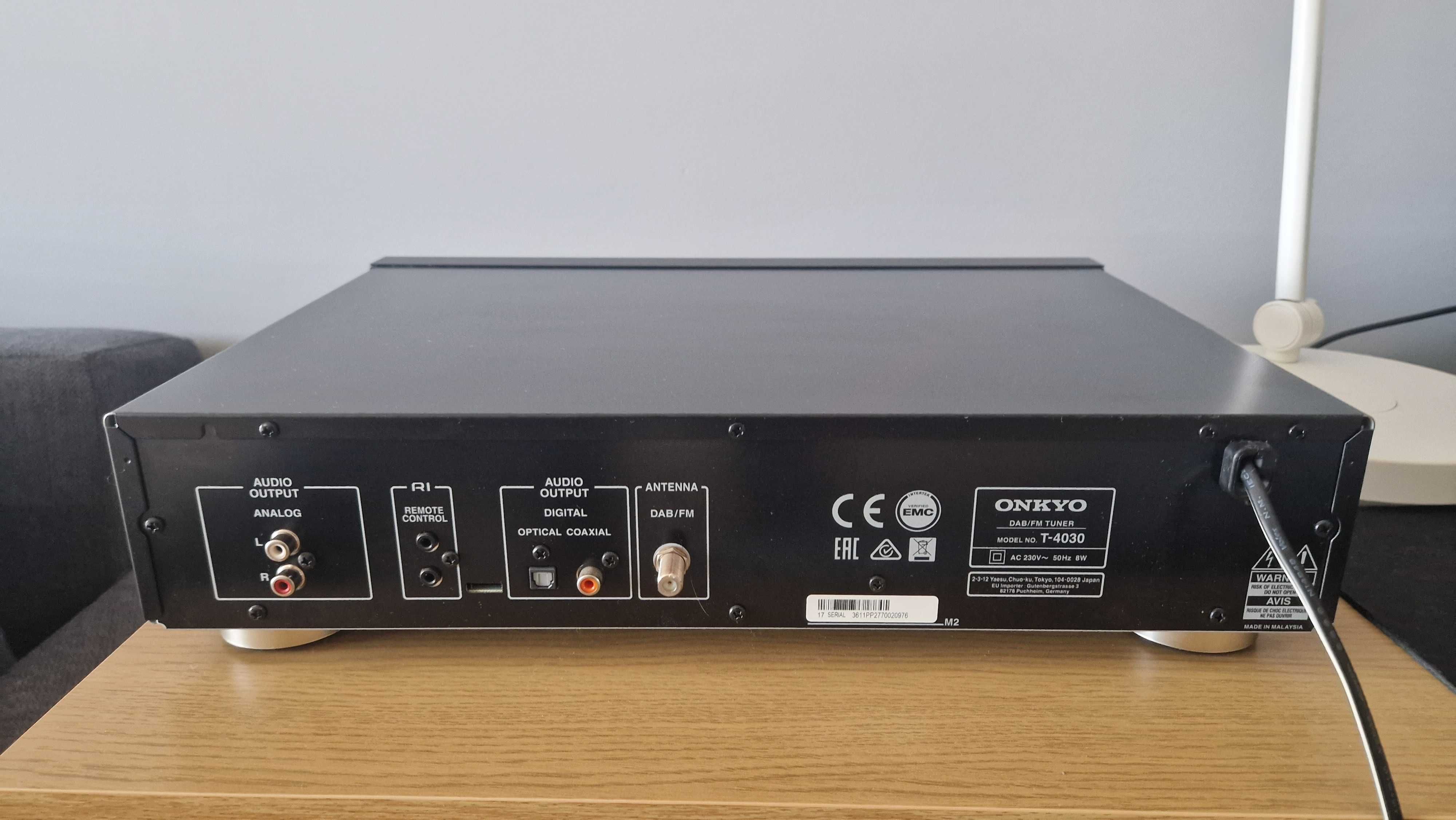 zestaw audio hifi Denon PMA-720ae, Denon DCD-520ae, Onkyo T-4030
