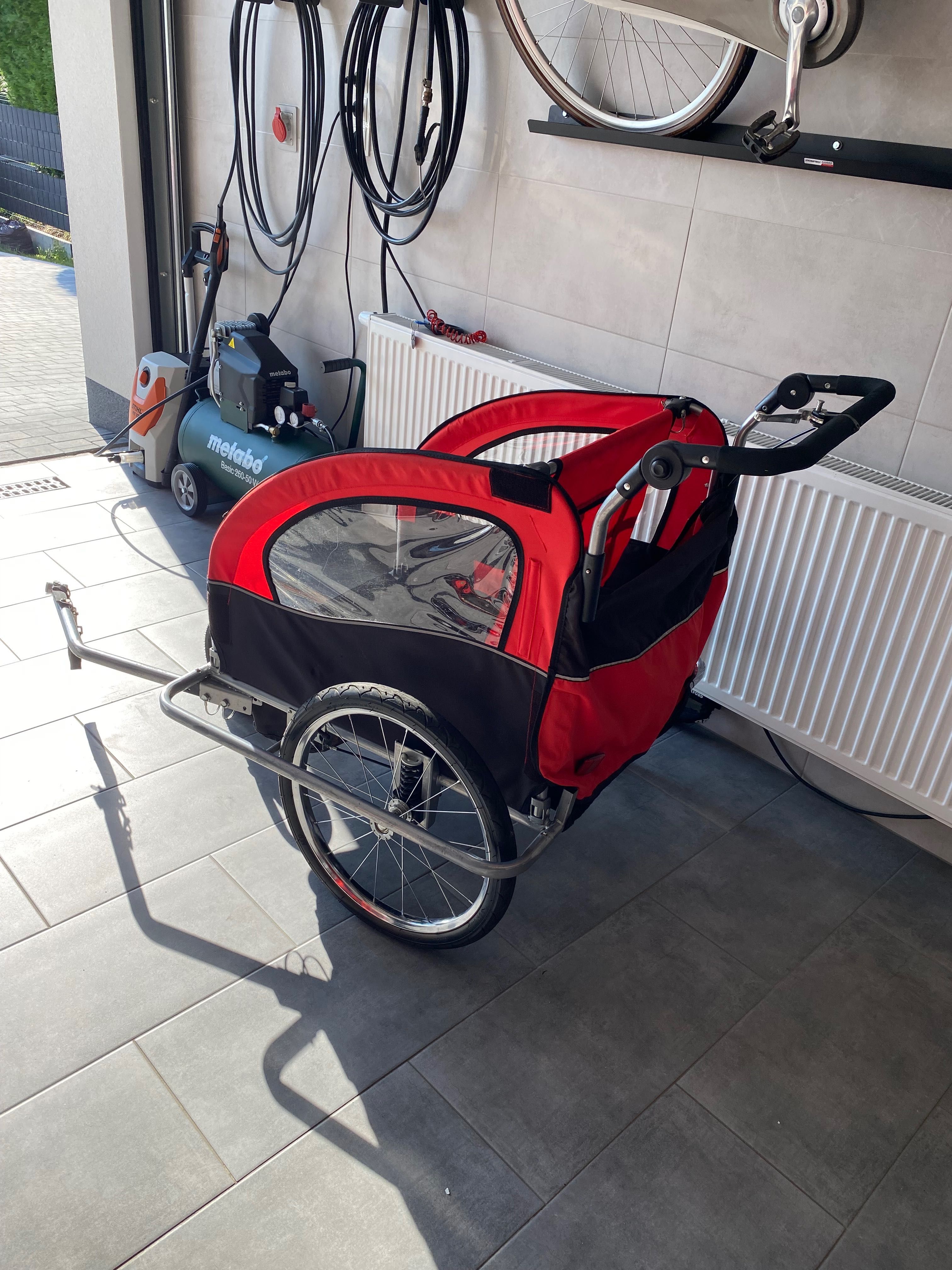 Przyczepka rowerowa dziecięca , riksza