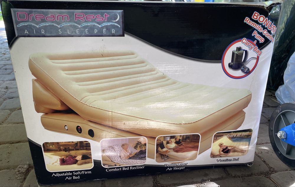 Łóżko dmuchane turystyczne