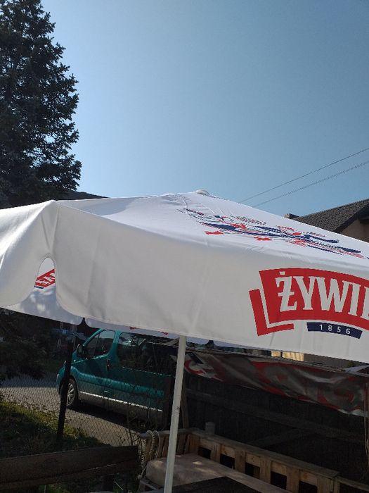 poszycie na parasol 8 ramion 4 m 205cm NOWE