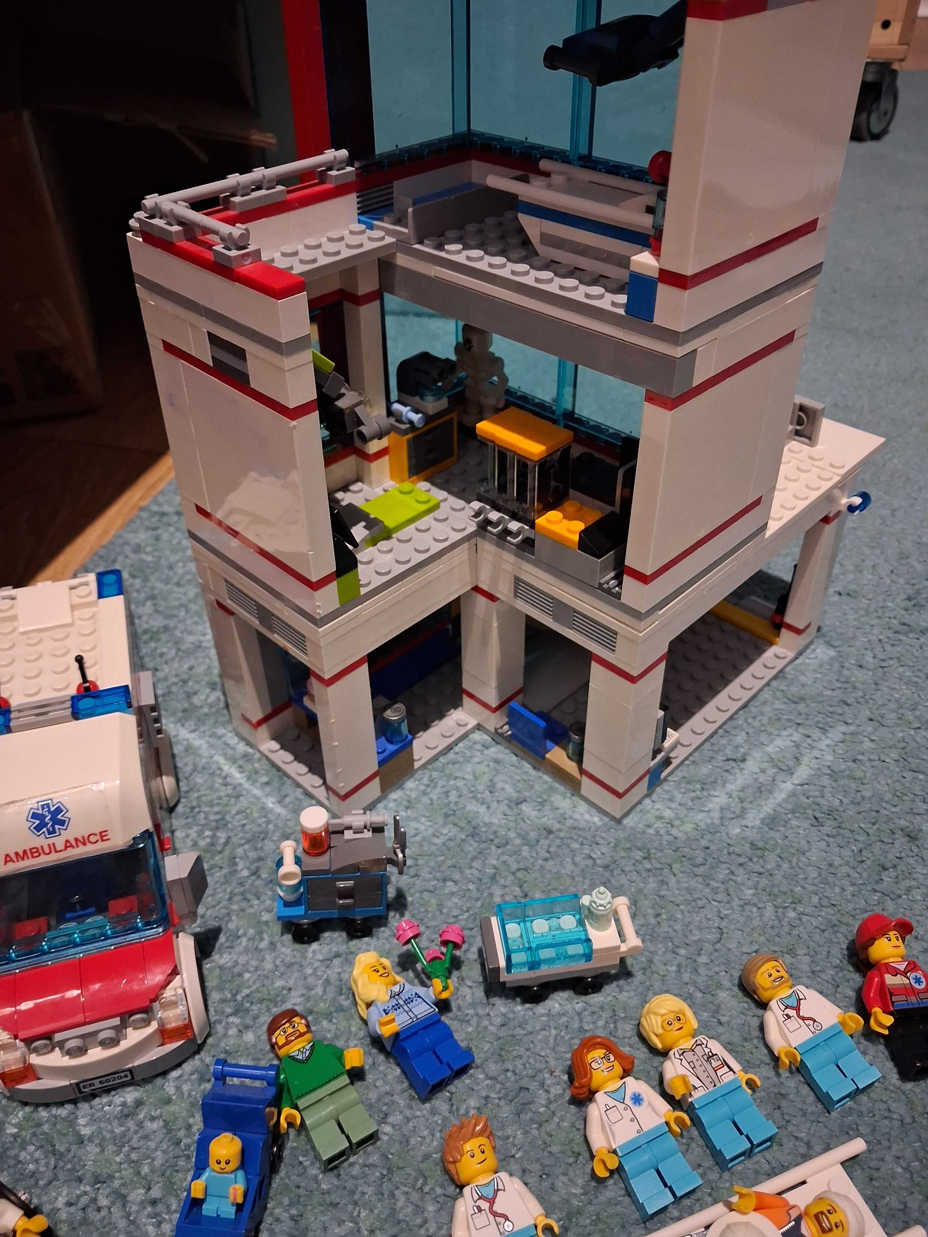 Zestaw Lego City szpital 60204