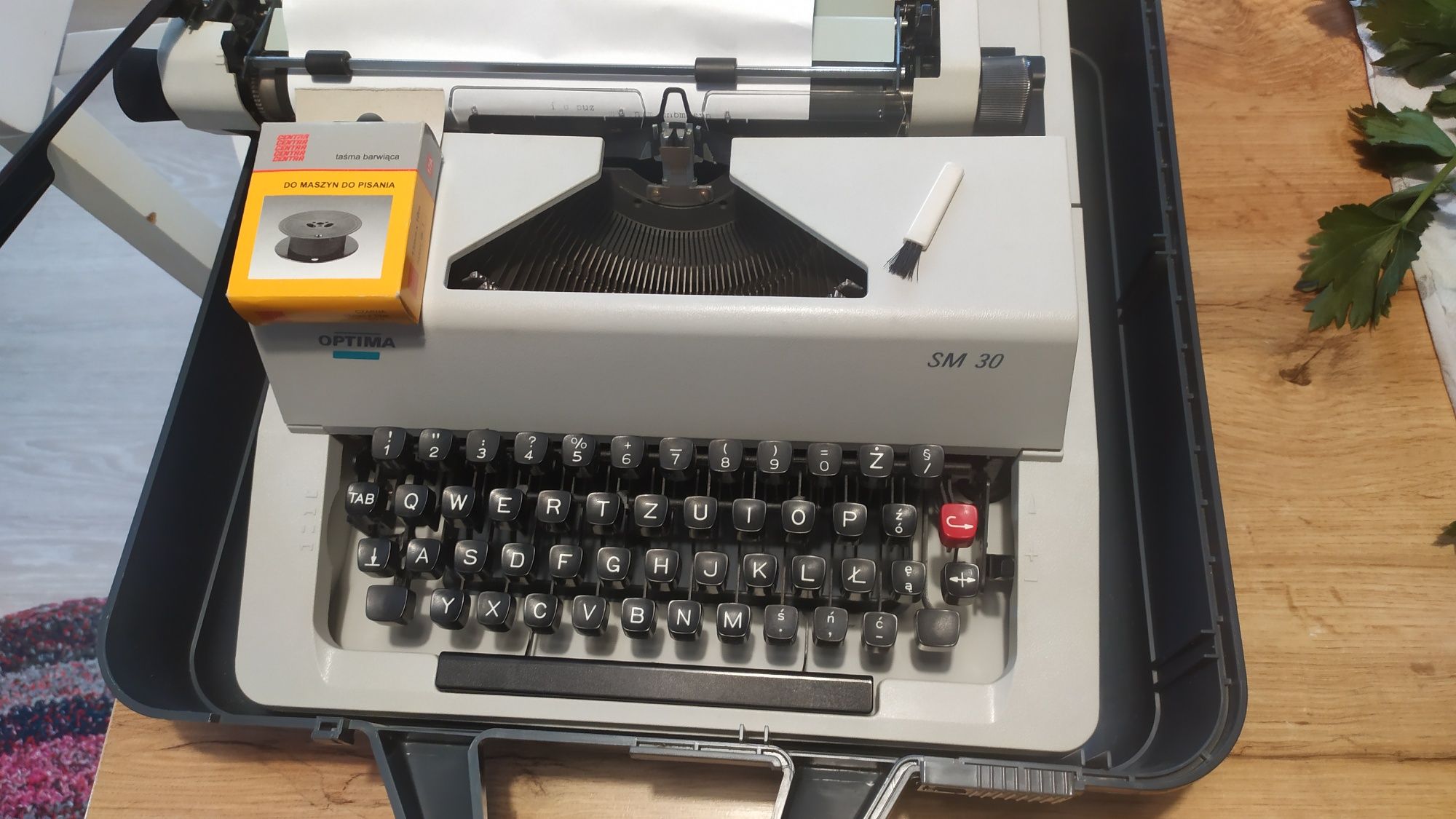 Maszyna do pisania Optima SM30