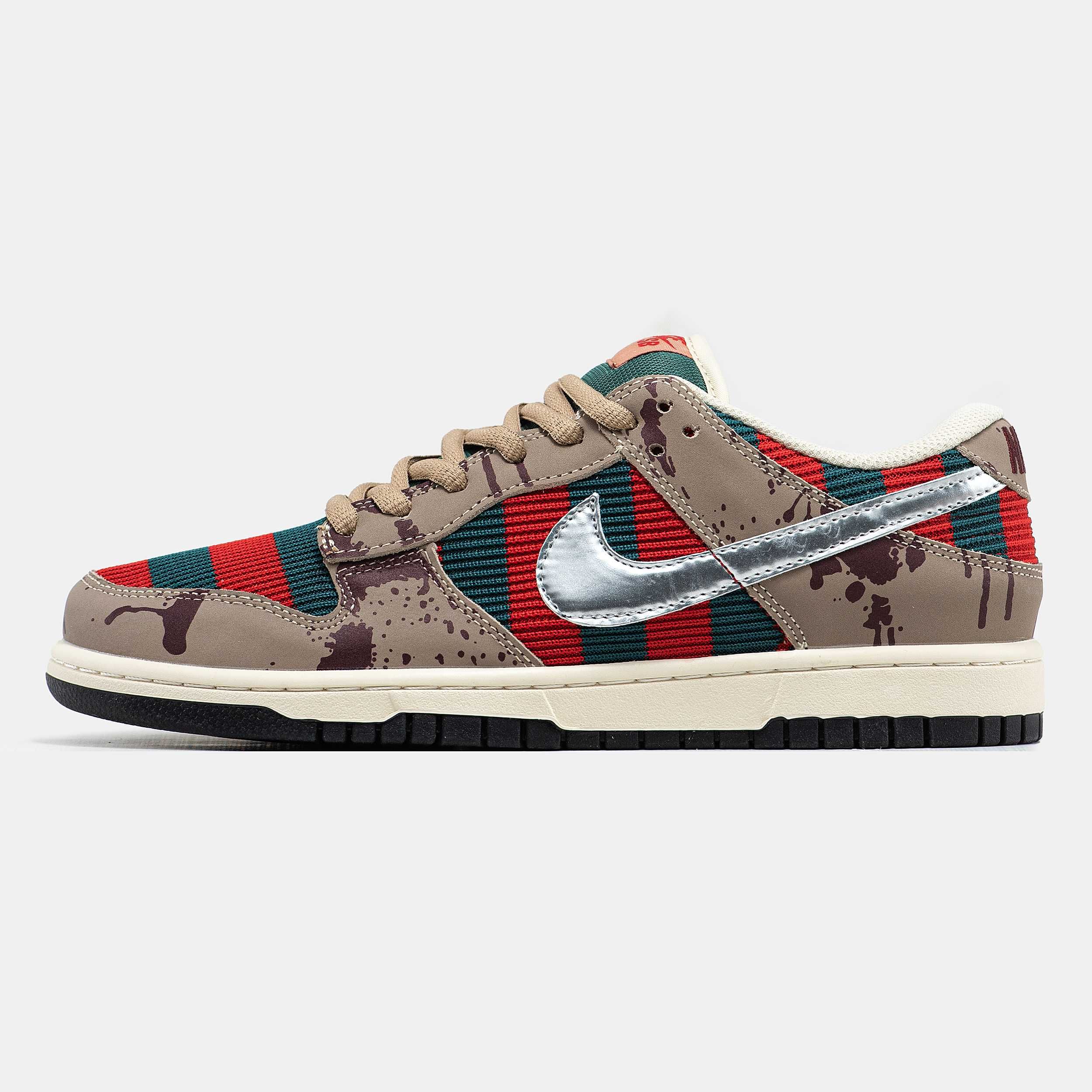 Чоловічі Кросівки Nike SB Dunk Low Freddy Krueger40-45(Без Предоплати)