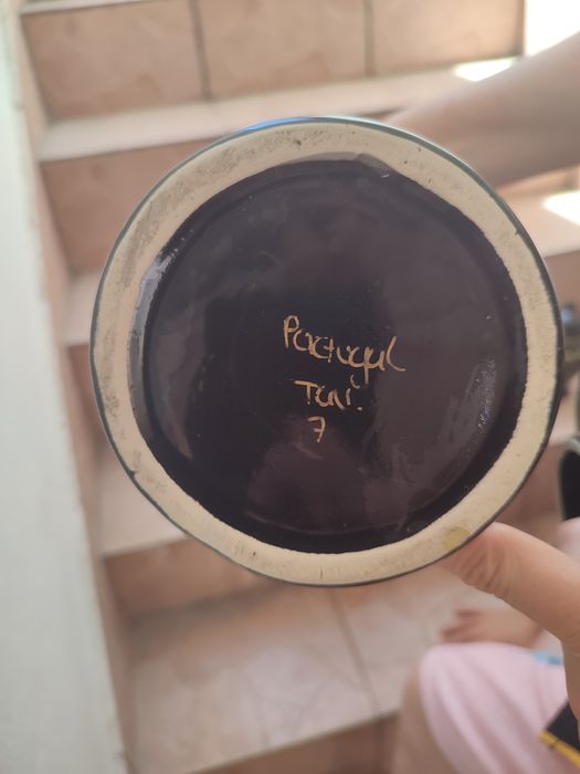 Conjunto de potes de loiça